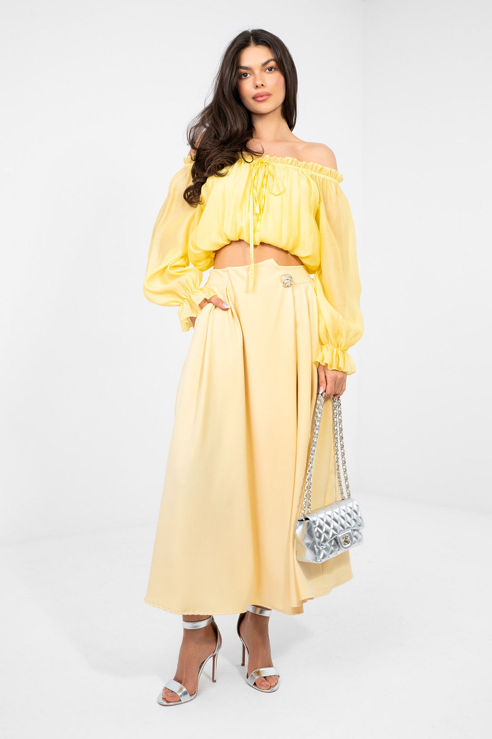 Pleated skirt