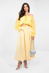 Pleated skirt