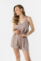 Satin top