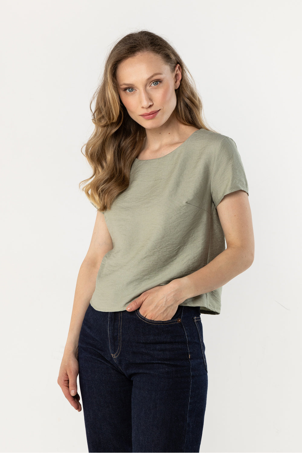 Satin blouse