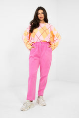 Corduroy trousers