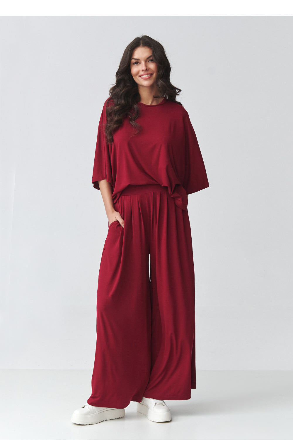 Viscose trousers