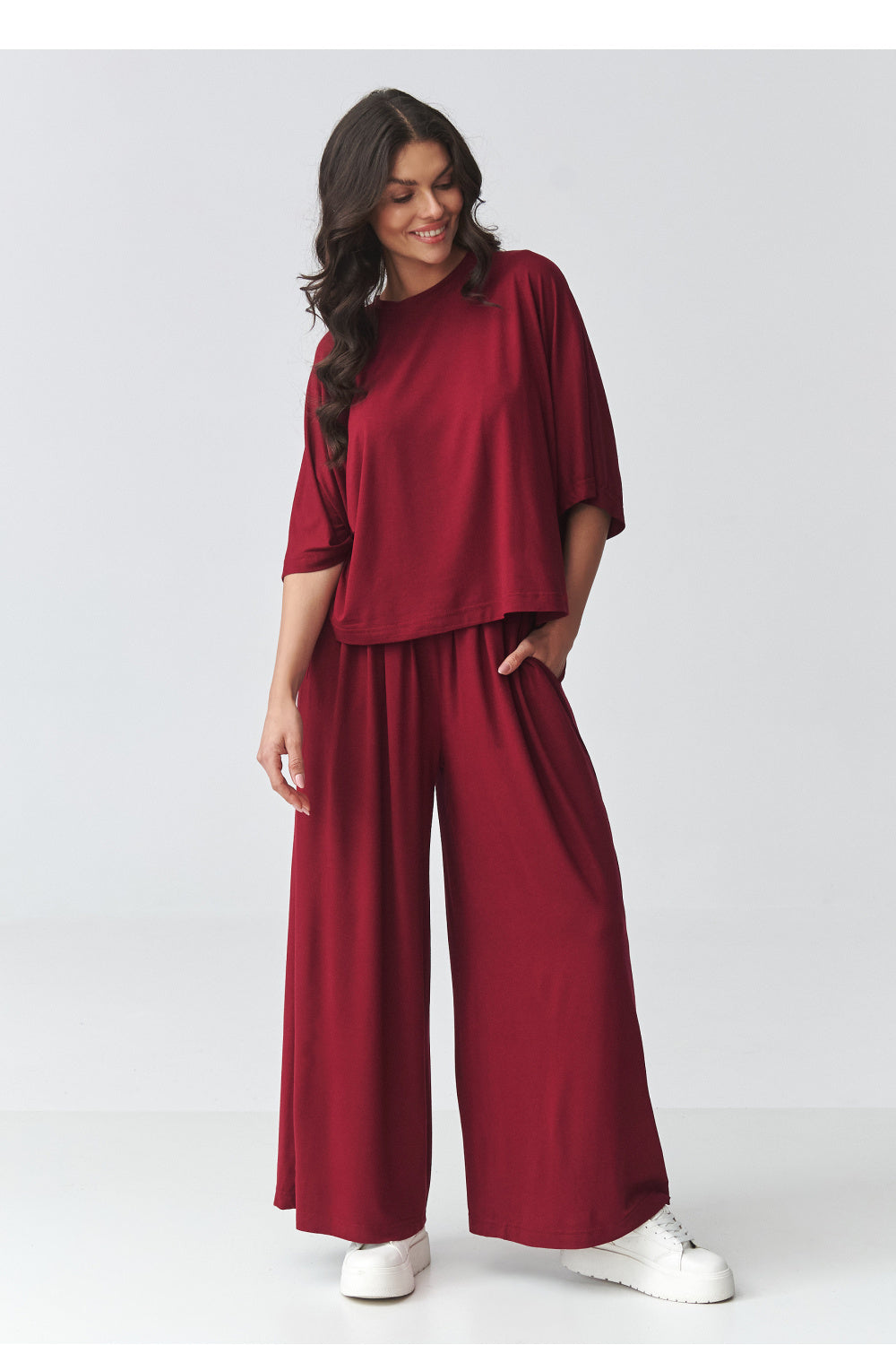 Viscose trousers
