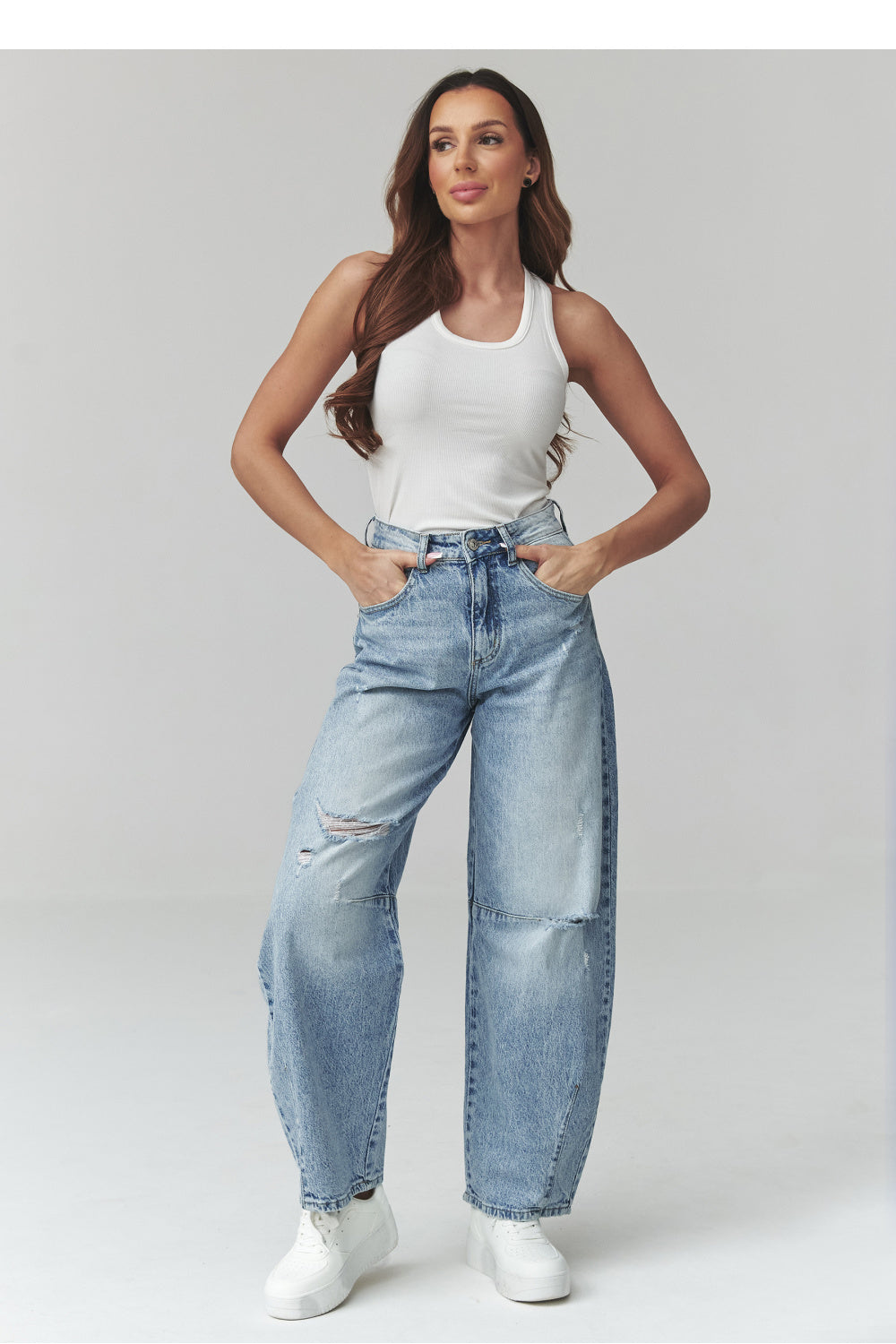 Denim trousers
