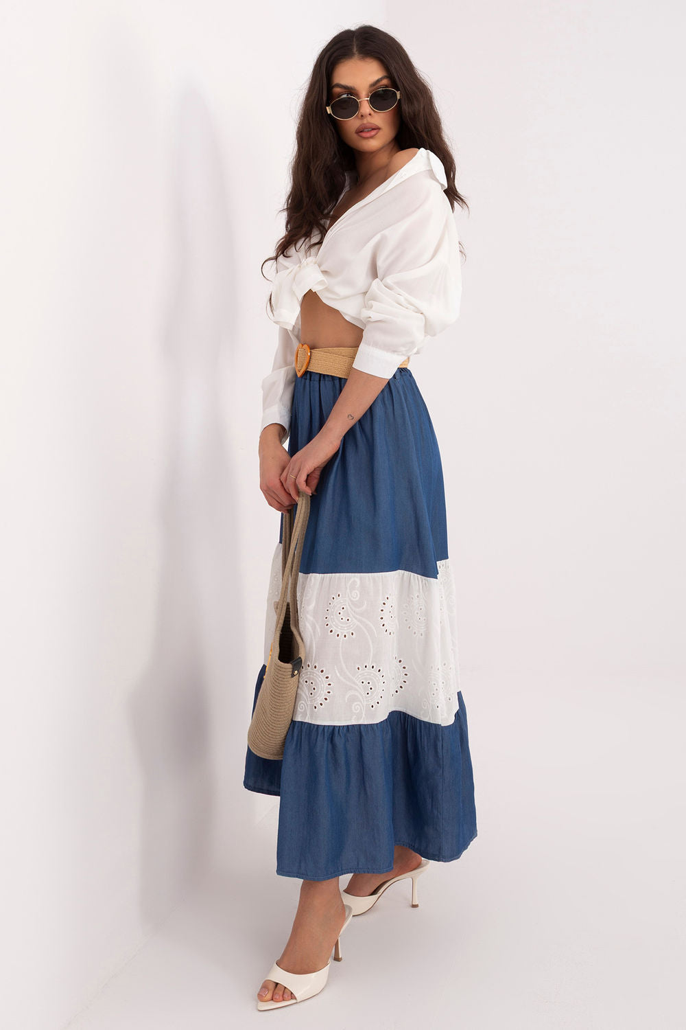 Viscose skirt