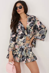 Floral trousers