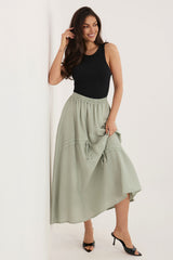 Linen skirt