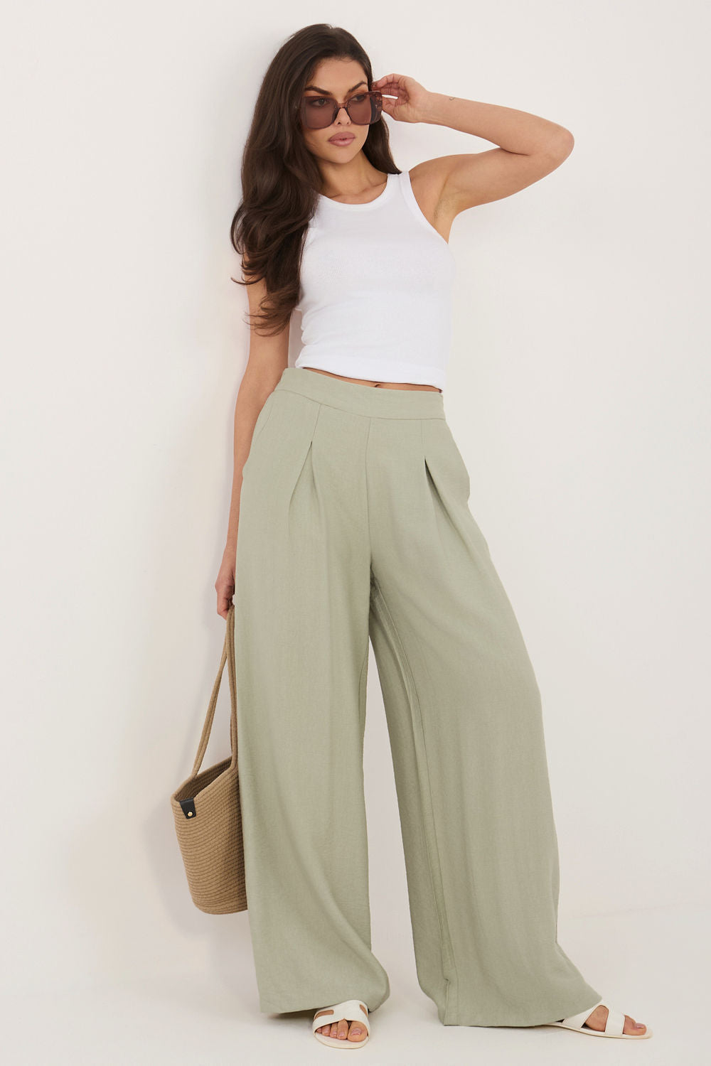 Viscose trousers