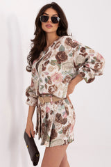 Floral trousers