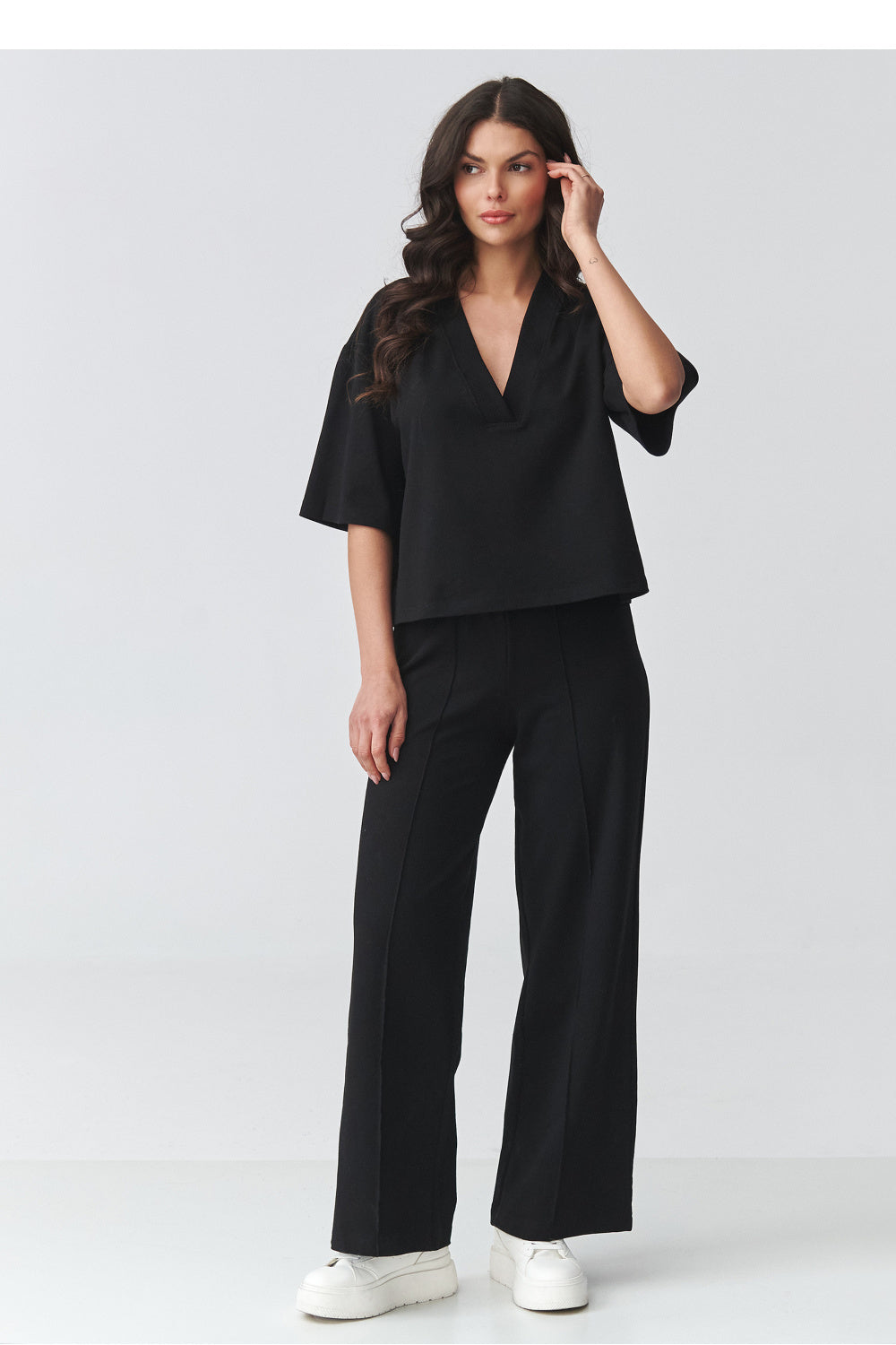 Wide trousers