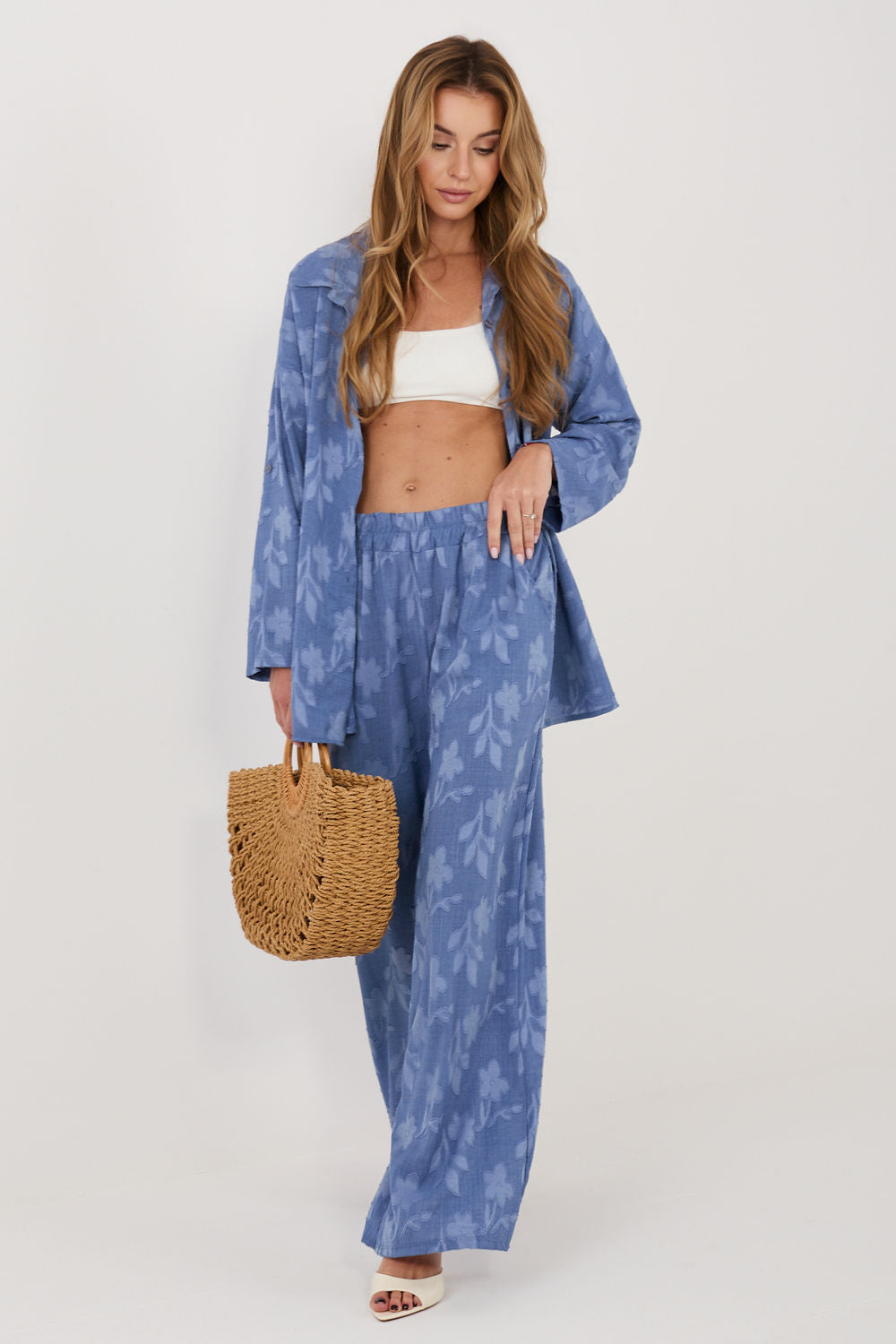 Viscose trousers
