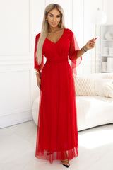 Tulle evening dress