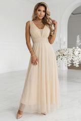 Tulle evening dress