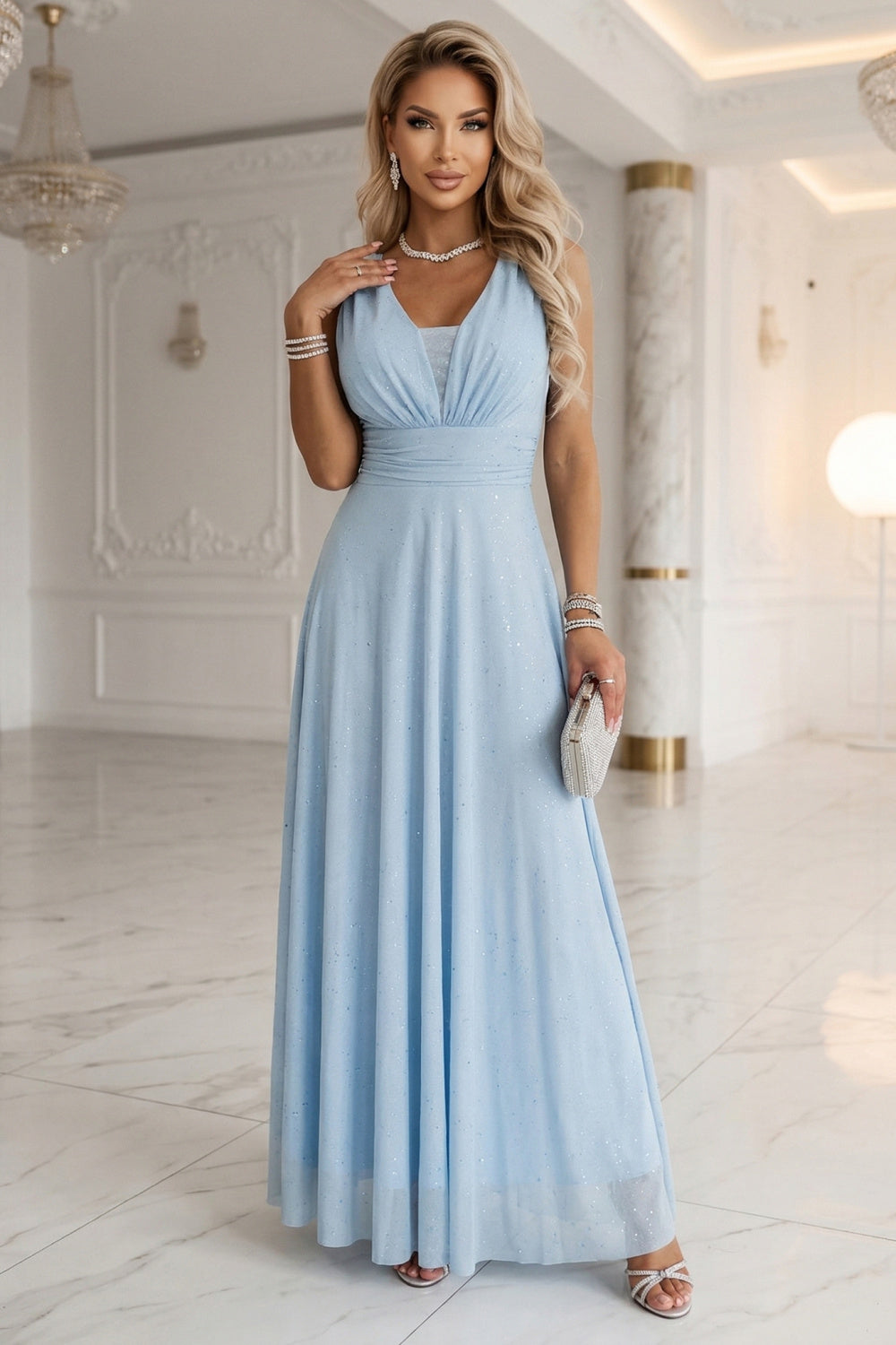 Tulle evening dress