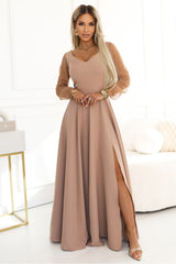 Tulle evening dress