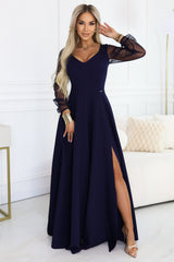Tulle evening dress