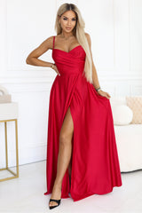 Fitted evening dress