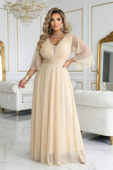 Tulle evening dress