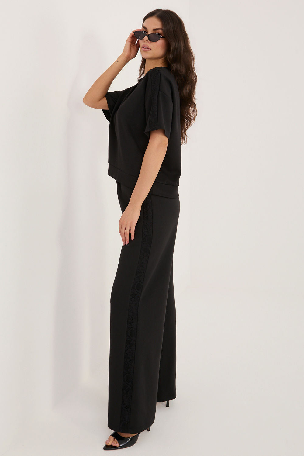 Lace trousers
