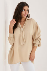 Polyester blouse