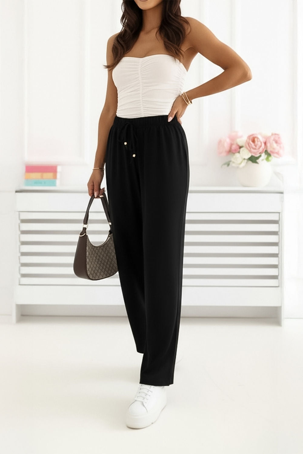Wide trousers