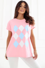 Geometric blouse