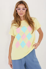 Geometric blouse
