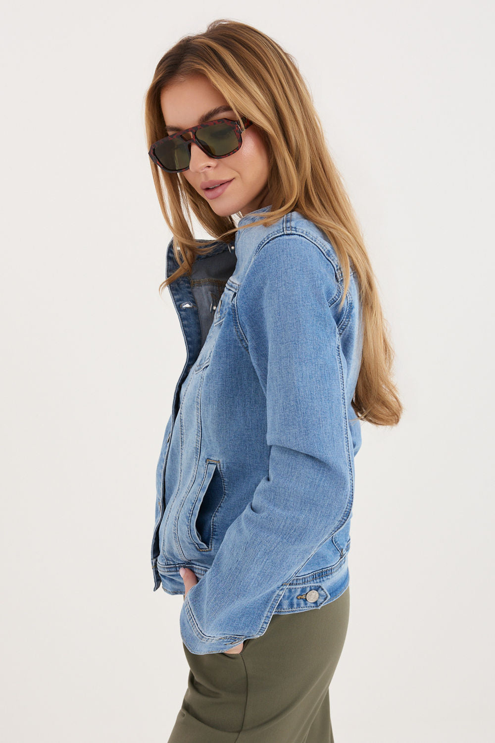 Denim coat