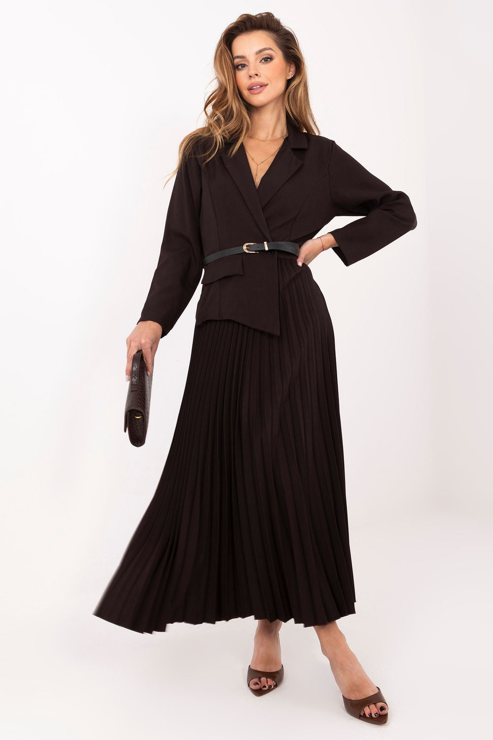 Pleated dress
