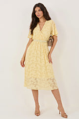 Wrap cocktail dress
