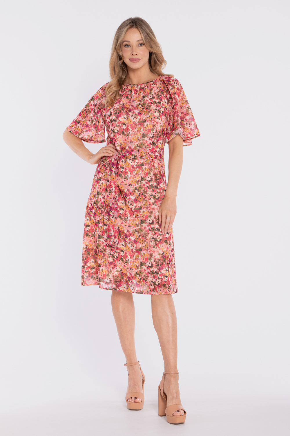 Polyester dress
