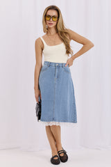 Cotton skirt