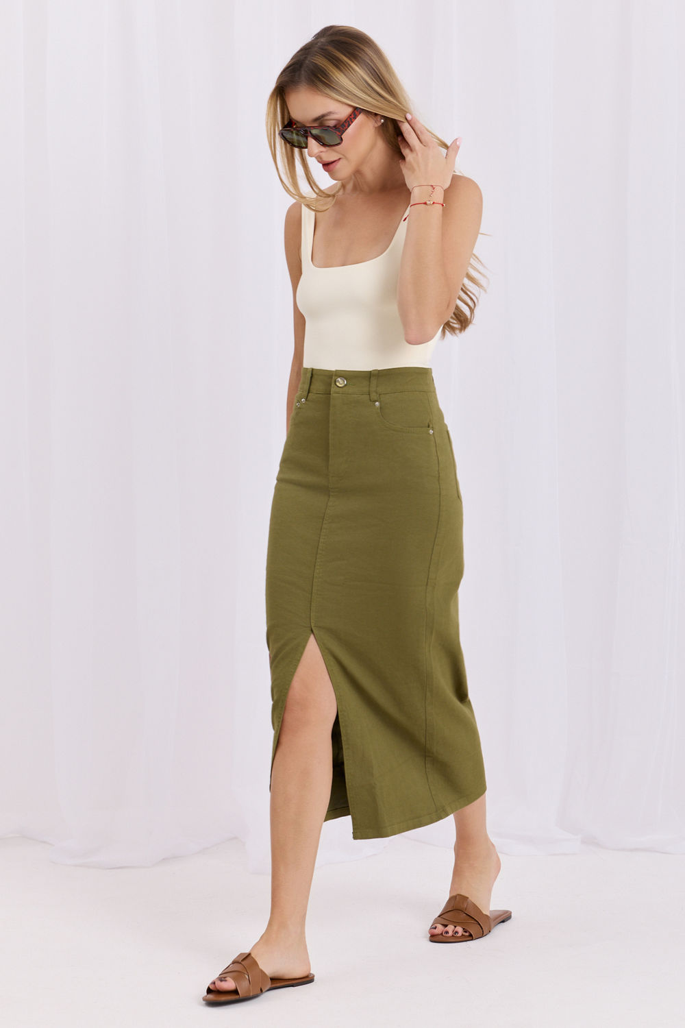Cotton skirt