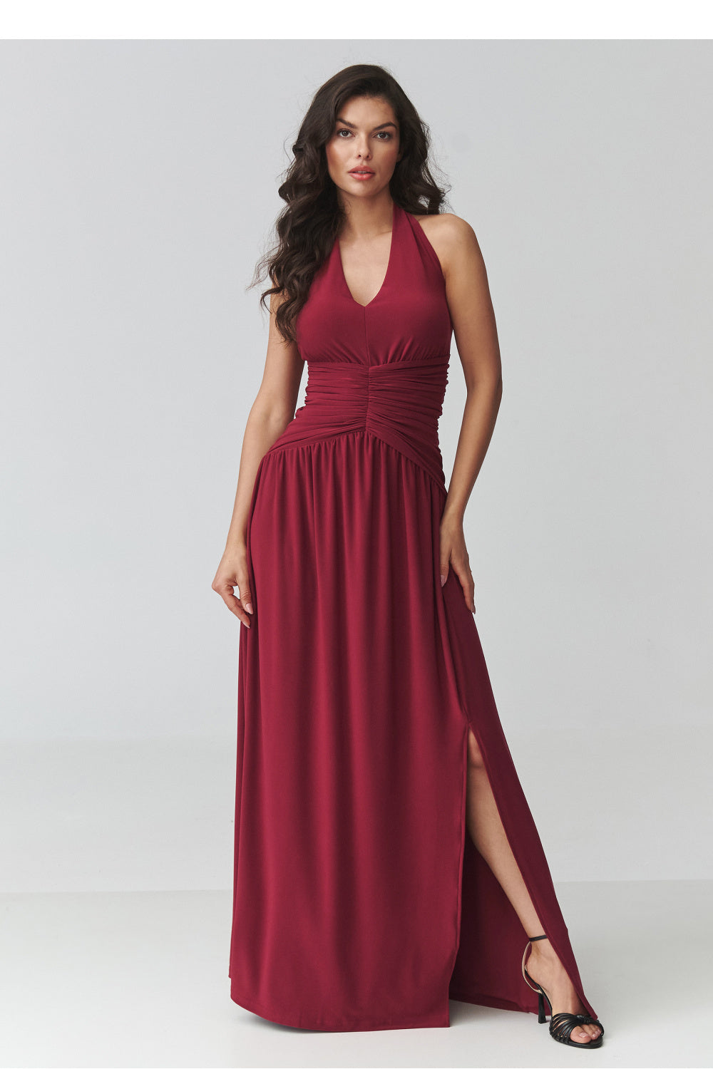 Fitted evening dress
