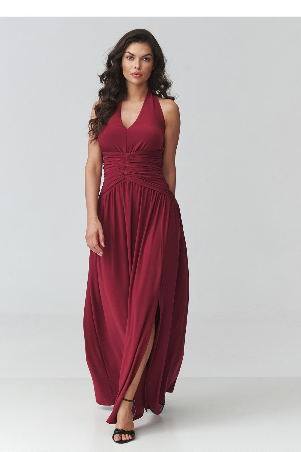 Fitted evening dress