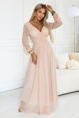 Tulle evening dress
