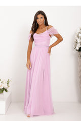 Tulle evening dress