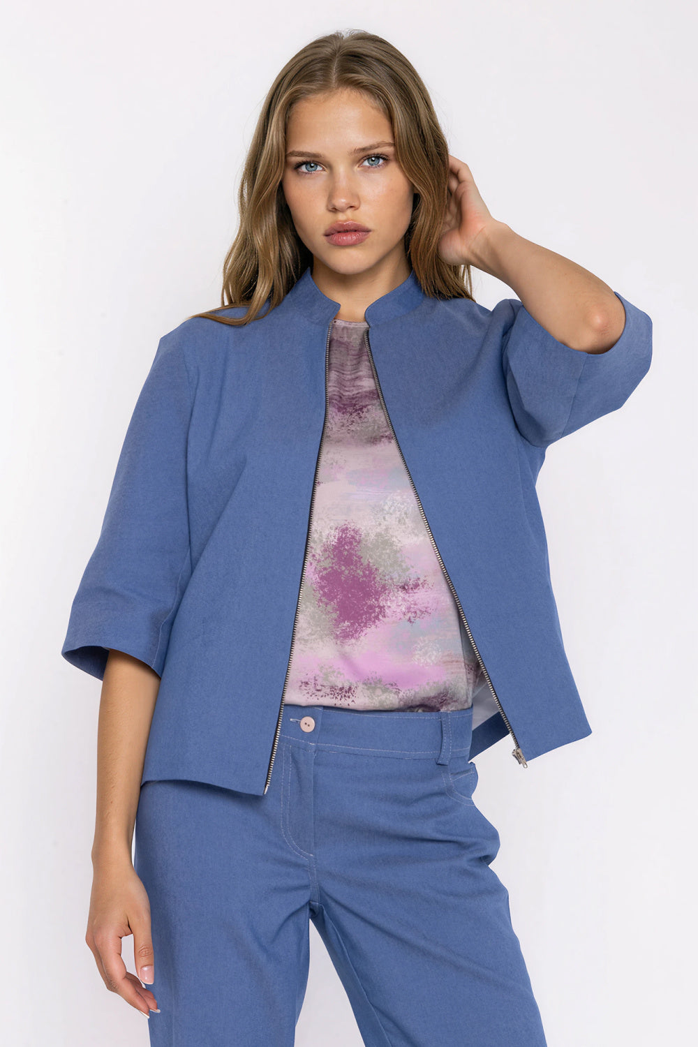 Denim coat