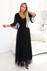 Tulle evening dress