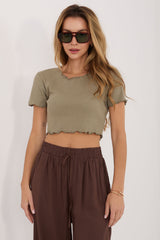 Ribbed blouse
