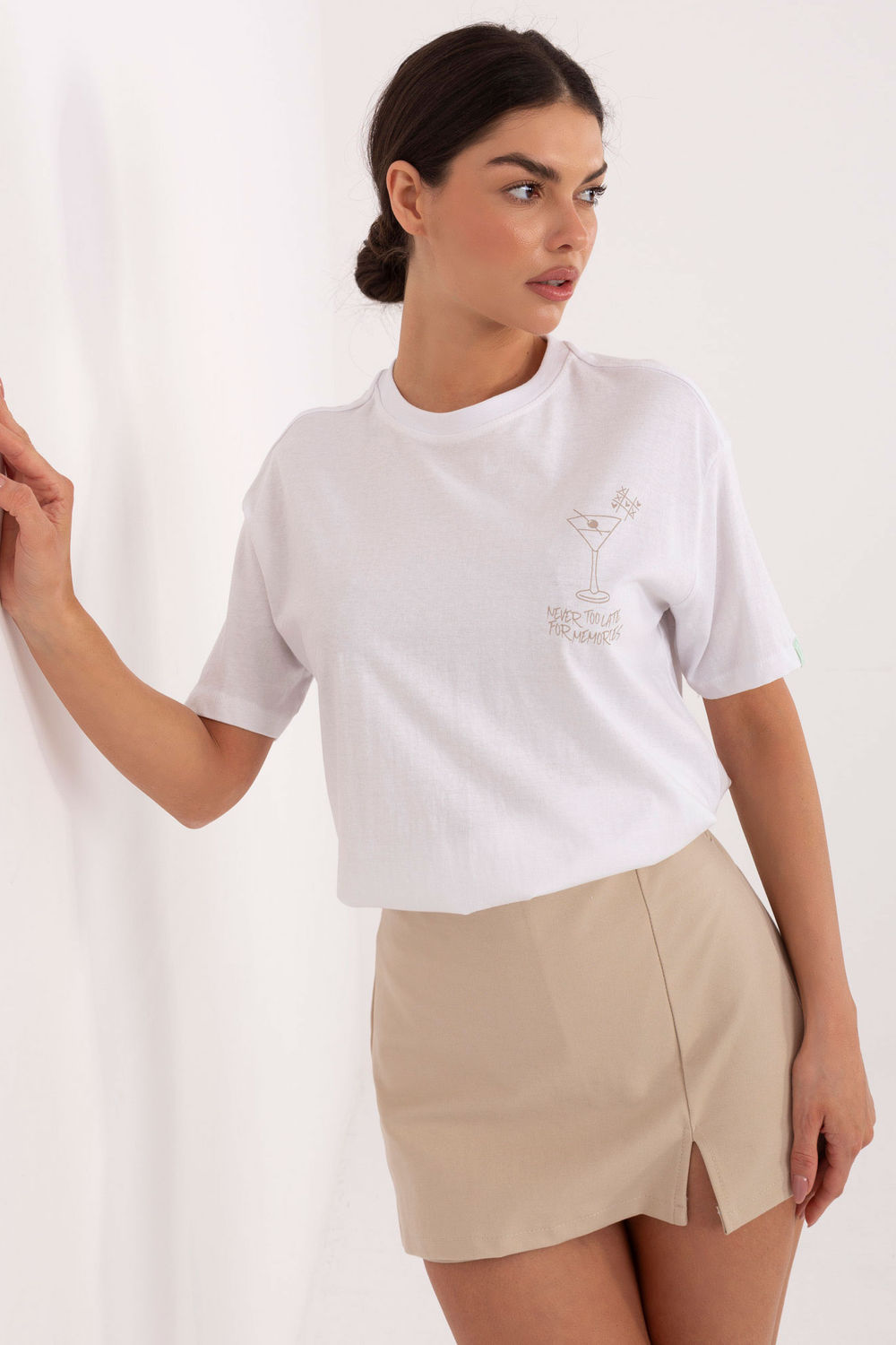 Printed cotton top