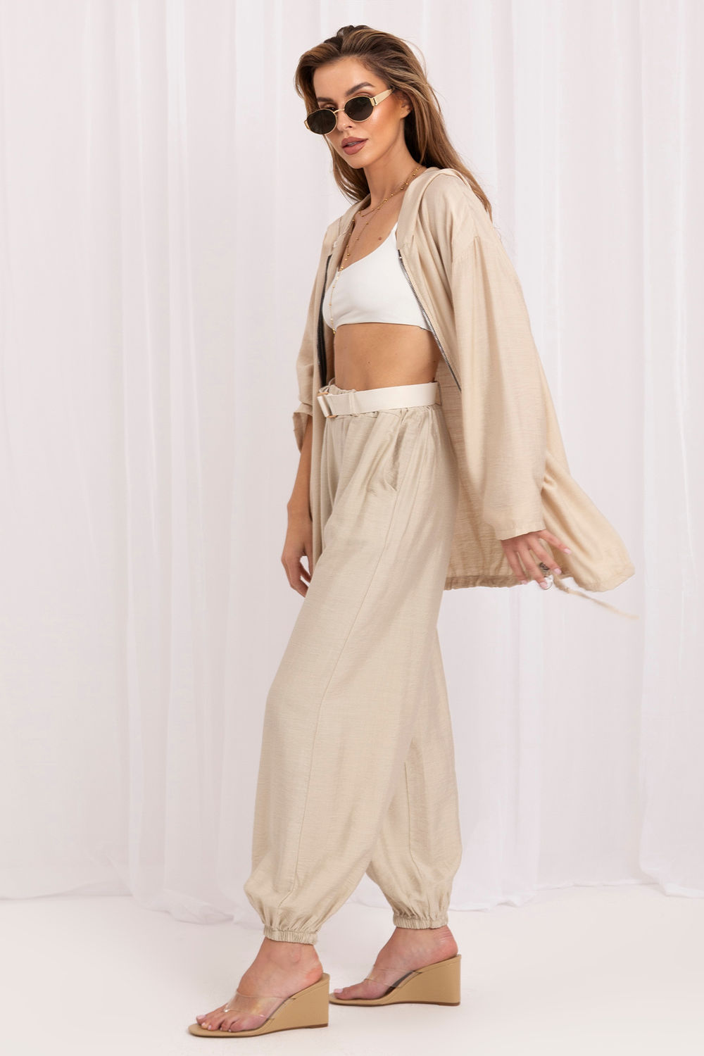 Viscose joggers