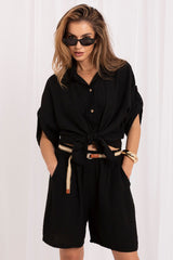 Linen shorts