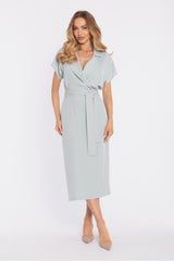 Wrap cocktail dress
