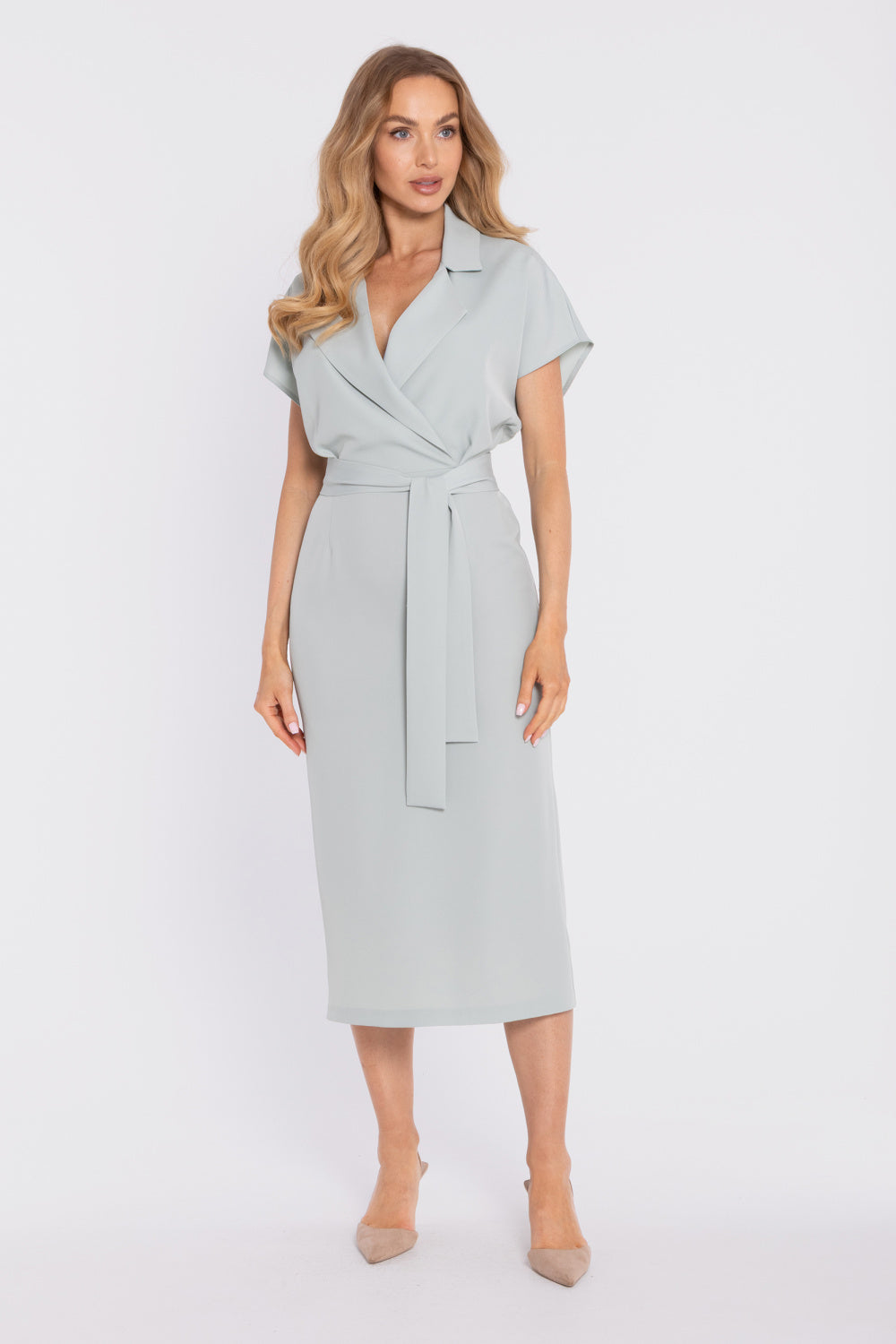 Wrap cocktail dress