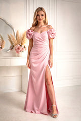 Floral evening dress