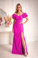 Floral evening dress