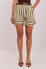 Striped shorts