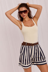 Striped shorts