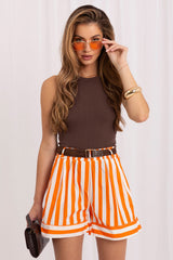 Striped shorts